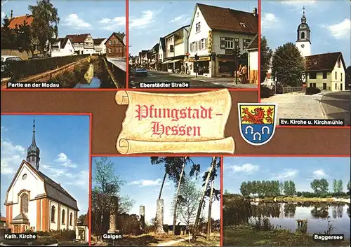 Pfungstadt Hessen
Ev. Kirche
Kirchmuehle / Pfungstadt /Darmstadt-Dieburg LKR