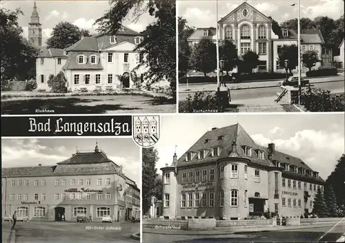 Bad Langensalza Kulturhaus
Schwefelbad
HO-Hotel Schwan / Bad Langensalza /Unstrut-Hainich-Kreis LKR