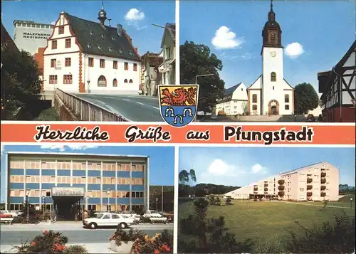 Pfungstadt Malzfabrik Rheinpfalz
Kirche / Pfungstadt /Darmstadt-Dieburg LKR