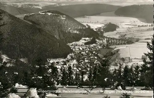 Willingen Sauerland Wintersportplatz Panorama / Willingen (Upland) /Waldeck-Frankenberg LKR