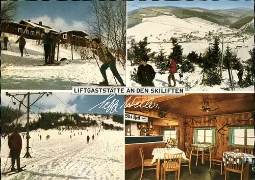 Willingen Sauerland Liftgaststaette an den Skiliften / Willingen (Upland) /Waldeck-Frankenberg LKR