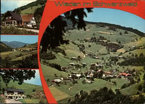 Wieden Schwarzwald Belchengebiet Panorama / Wieden /Loerrach LKR