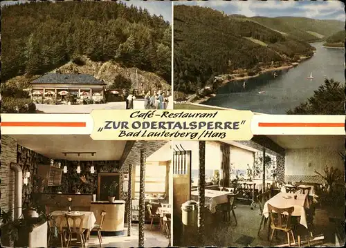 Bad Lauterberg Cafe Zur Odertalsperre / Bad Lauterberg im Harz /Osterode Harz LKR