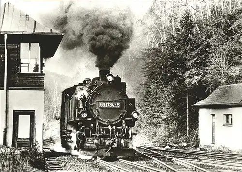 Kipsdorf Schmalspurbahn  / Altenberg /Saechsische Schweiz-Osterzgebirge LKR