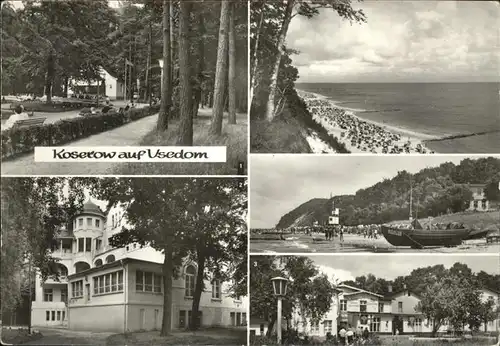 Koserow Kurplatz Kelch's Gaststaette Erholungsheim Walter Ulbricht /  /