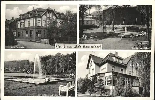 Bad Sassendorf Haus Sauerland Kurgarten Kurpark Haus am Kurpark / Bad Sassendorf /Soest LKR