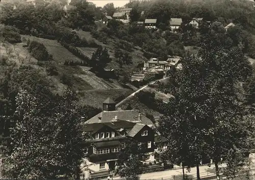 Kipsdorf Teilansicht / Altenberg /Saechsische Schweiz-Osterzgebirge LKR