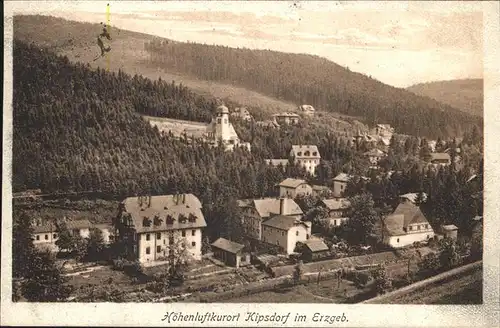 Kipsdorf Teilansicht Panorama / Altenberg /Saechsische Schweiz-Osterzgebirge LKR