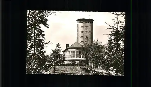 Kirchhundem Aussichtsturm Hohe Bracht / Kirchhundem Hochsauerland /Olpe LKR