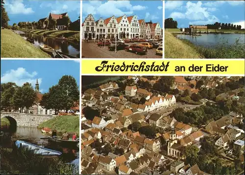 Friedrichstadt Eider Panorama / Friedrichstadt /Nordfriesland LKR