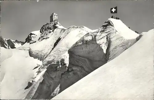 Jungfraujoch Meteorolog. Station
Sphinx / Jungfrau /Rg. Finsteraarhorn