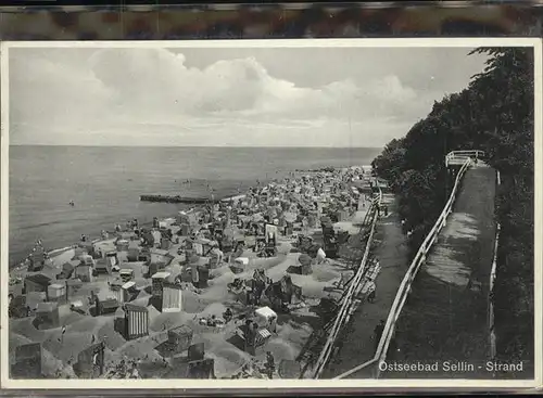 Sellin Ruegen Strand / Sellin Ostseebad /Ruegen LKR