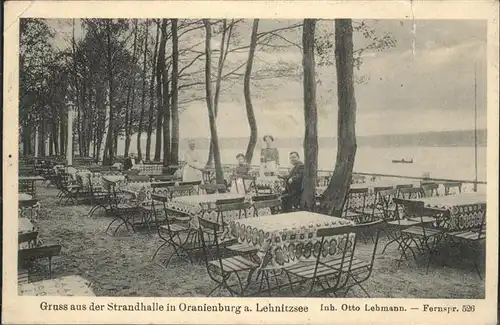 Oranienburg Lehnitzsee Strandhalle / Oranienburg /Oberhavel LKR