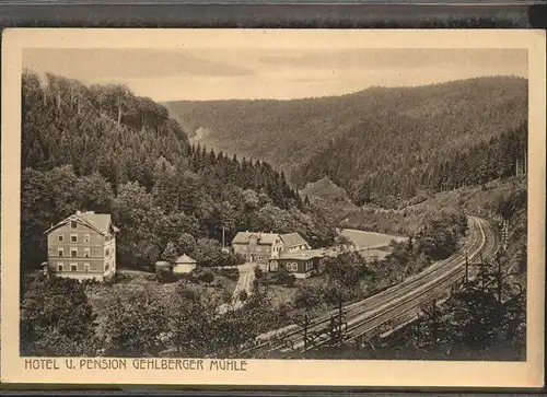 Gehlberg Gehlberger Muehle Hotel Pension / Gehlberg /Ilm-Kreis LKR