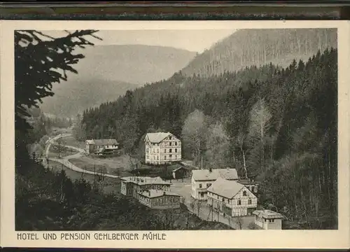 Gehlberg Gehlberger Muehle Hotel Pension / Gehlberg /Ilm-Kreis LKR