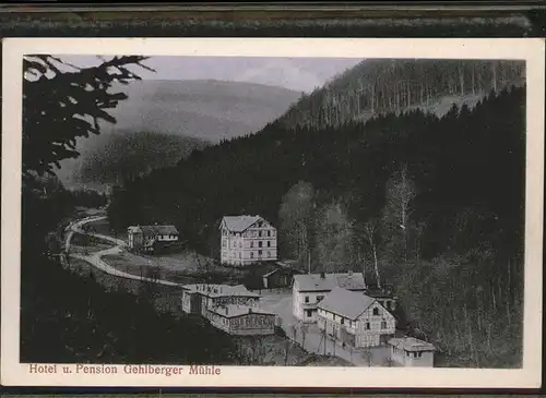 Gehlberg Gehlberger Muehle Hotel Pension / Gehlberg /Ilm-Kreis LKR