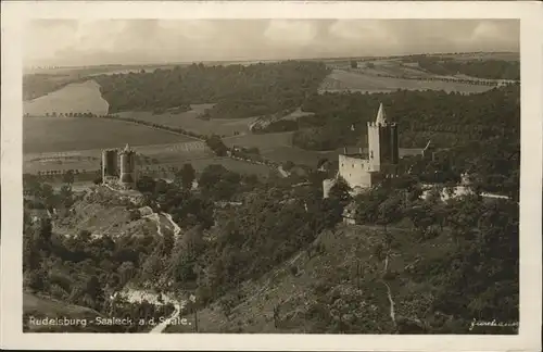 Rudelsburg Saaleck  / Bad Koesen /Burgenlandkreis LKR