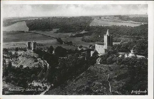 Rudelsburg Saaleck / Bad Koesen /Burgenlandkreis LKR