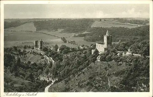 Rudelsburg Saaleck / Bad Koesen /Burgenlandkreis LKR