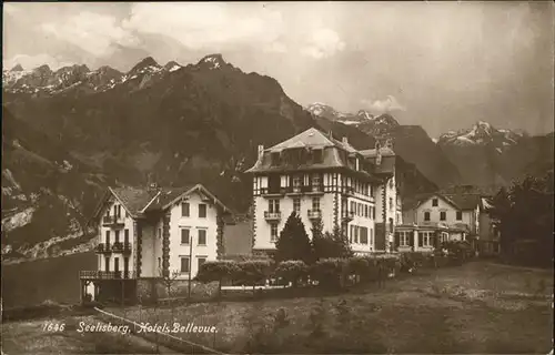 Seelisberg UR Hotels Bellevue / Seelisberg /Bz. Uri