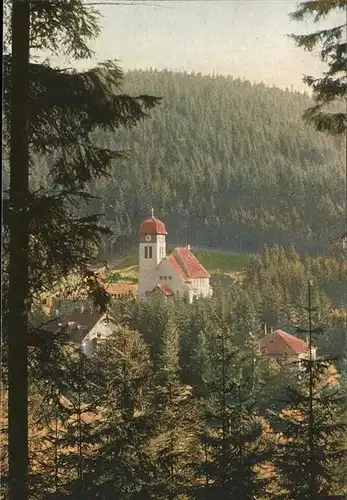 Kipsdorf Kirche im Wald / Altenberg /Saechsische Schweiz-Osterzgebirge LKR