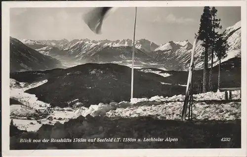 Seefeld Tirol Rosshuette
Lechtaler Alpen / Seefeld in Tirol /Innsbruck