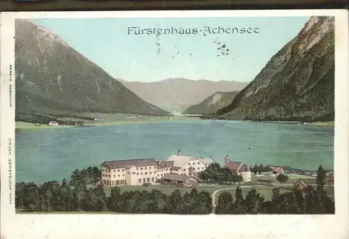 Pertisau Achensee Fuerstenhaus
Achensee / Eben am Achensee /Tiroler Unterland