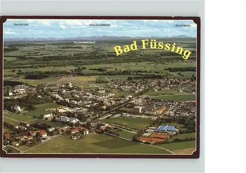 Bad Fuessing Fliegeraufnahme  / Bad Fuessing /Passau LKR