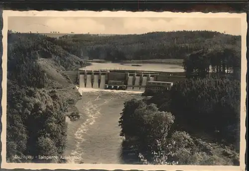 Zschopau Talsperre Kriebstein / Zschopau /Erzgebirgskreis LKR