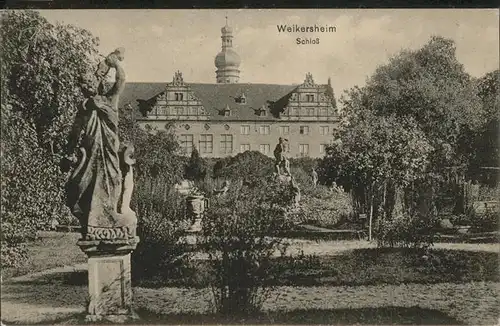 Weikersheim Schloss  / Weikersheim /Main-Tauber-Kreis LKR
