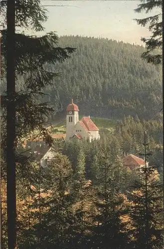 Kipsdorf Kirche  / Altenberg /Saechsische Schweiz-Osterzgebirge LKR