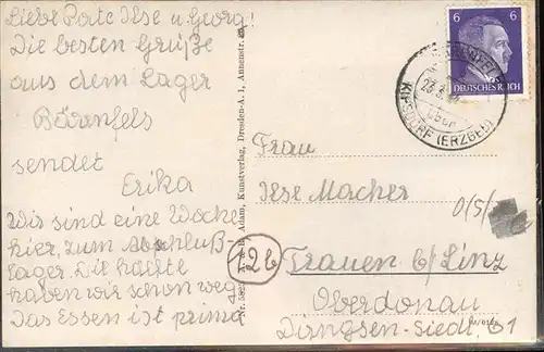 Kipsdorf Baerenfels  / Altenberg /Saechsische Schweiz-Osterzgebirge LKR