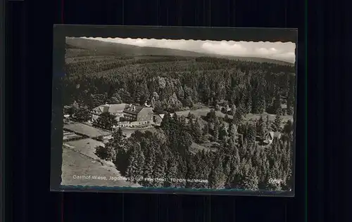 Schmallenberg Gasthof Wiese Fliegeraufnahme  / Schmallenberg /Hochsauerlandkreis LKR