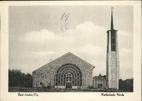 Bad Soden Taunus Katholische Kirche  / Bad Soden am Taunus /Main-Taunus-Kreis LKR