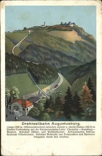Augustusburg Drahtseilbahn / Augustusburg /Mittelsachsen LKR