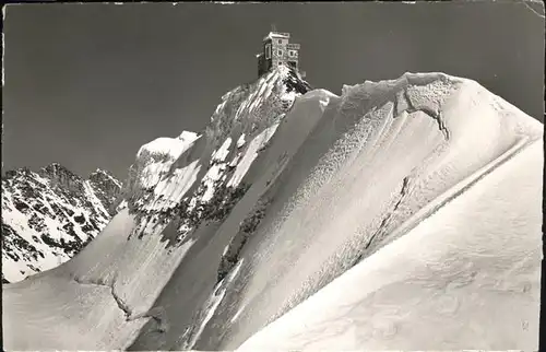 Jungfraujoch Observatorium / Jungfrau /Rg. Finsteraarhorn