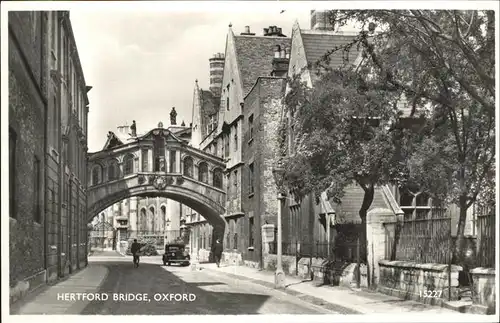 Oxford Oxfordshire Hertford Bridge / Oxford /Oxfordshire