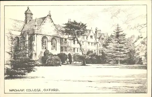 Oxford Oxfordshire Wadham College / Oxford /Oxfordshire