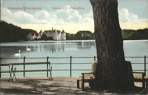 Gluecksburg Ostseebad Ostseebad
Schloss v. d. Koenigs-Eiche / Gluecksburg (Ostsee) /Schleswig-Flensburg LKR