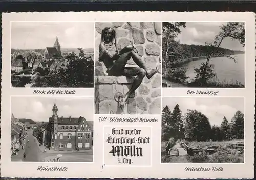 Moelln Hauptstrasse
Schmalsee
Till-Eulenspiegel-Brunnen / Moelln /Herzogtum Lauenburg LKR