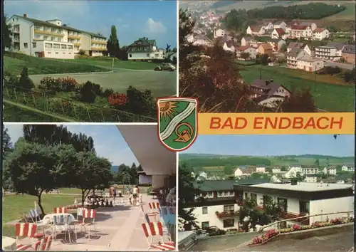 Bad Endbach Cafe Stadtwappen / Bad Endbach /Marburg-Biedenkopf LKR