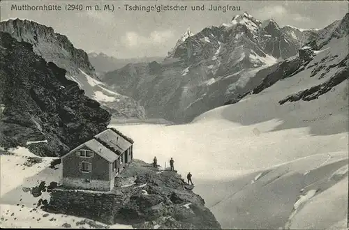 Jungfrau BE Mutthornhuette
Tschingelgletscher / Jungfrau /Rg. Finsteraarhorn