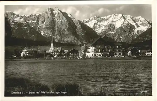 Seefeld Tirol Wettersteingebirge / Seefeld in Tirol /Innsbruck