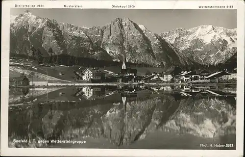 Seefeld Tirol Wettersteingruppe / Seefeld in Tirol /Innsbruck