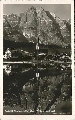 Seefeld Tirol Kirche Oefelekopf / Seefeld in Tirol /Innsbruck