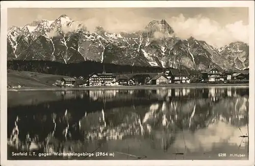 Seefeld Tirol Wettersteingebirge / Seefeld in Tirol /Innsbruck