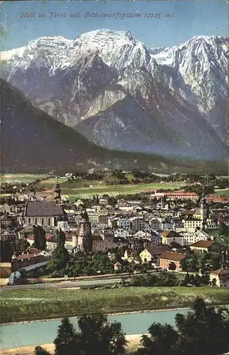 Hall Tirol Gesamtansicht Bettelwurfspitzen / Hall in Tirol /Innsbruck