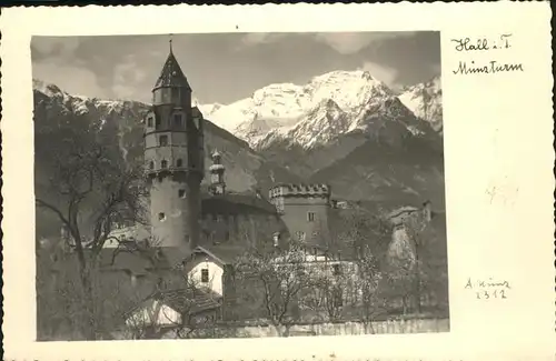 Hall Tirol Muenzturm / Hall in Tirol /Innsbruck