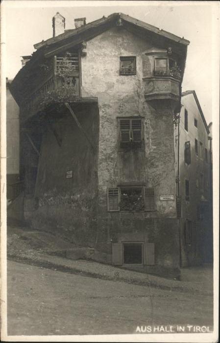 Hall Tirol Altes Haus Hall In Tirol Innsbruck Nr Wf92382