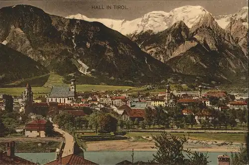 Hall Tirol Totalansicht / Hall in Tirol /Innsbruck